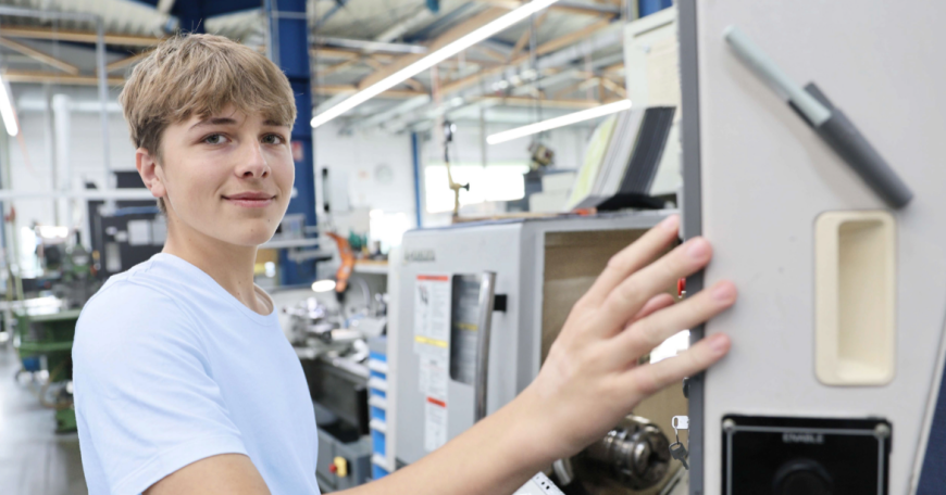 Ausbildung zum Zerspanungsmechaniker (m/w/d), 1. Bild